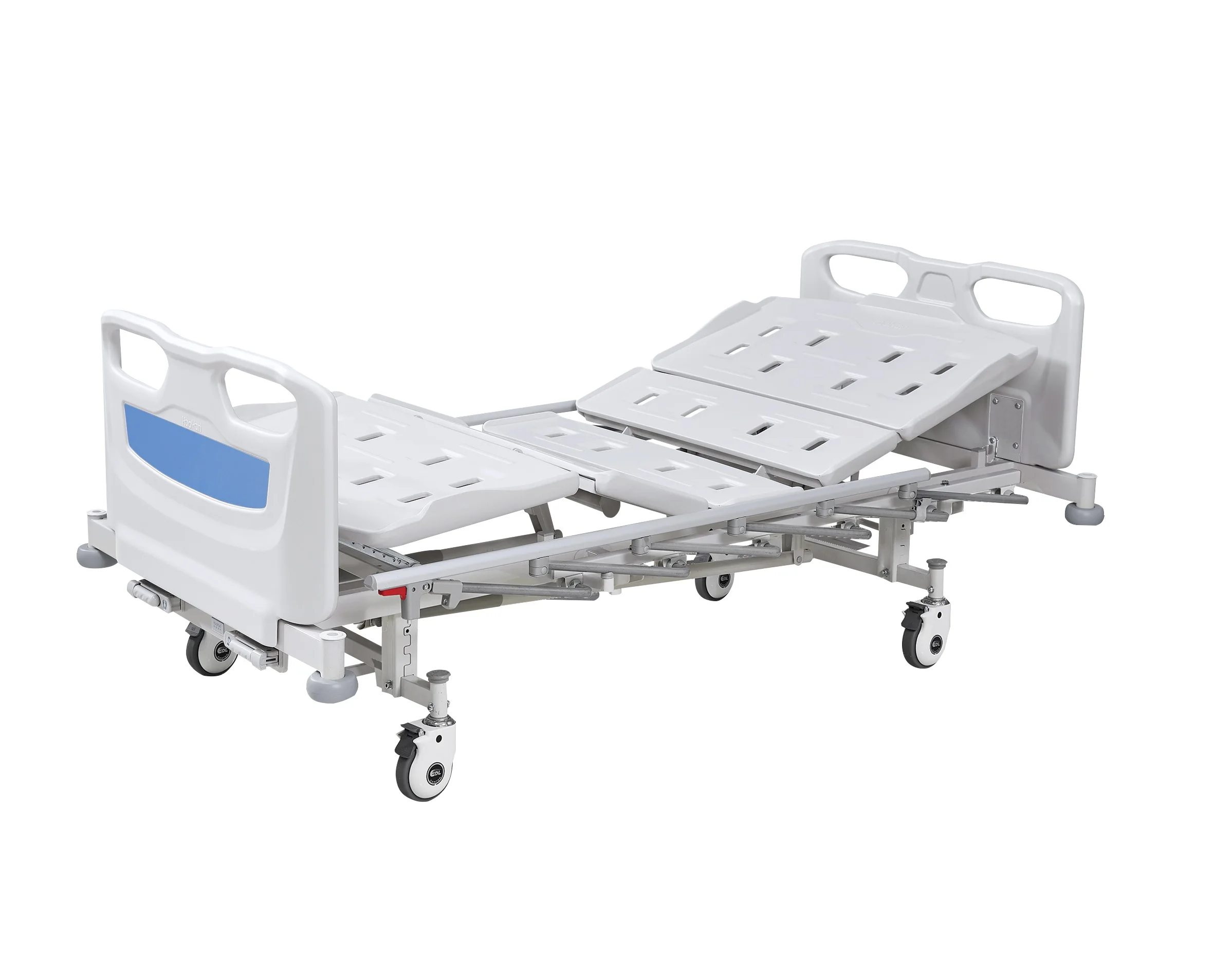 HH/BC-F-3-G-020 Manual Home Care Nursing Bed 2 Crank Hospital Medical Bed for Sale for Home Care and Hospital Use