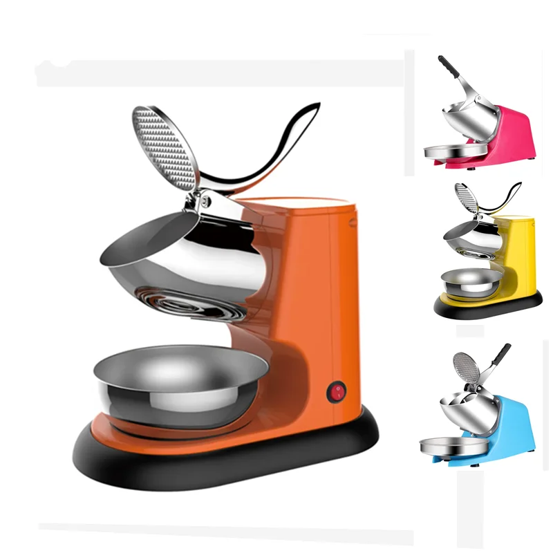 Small Commercial Ice Grinder Crusher Electric Snowflake Ice Shaver