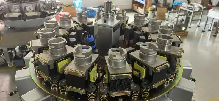 14 head multihead weigher packaging machine snack food automatic packing weigher