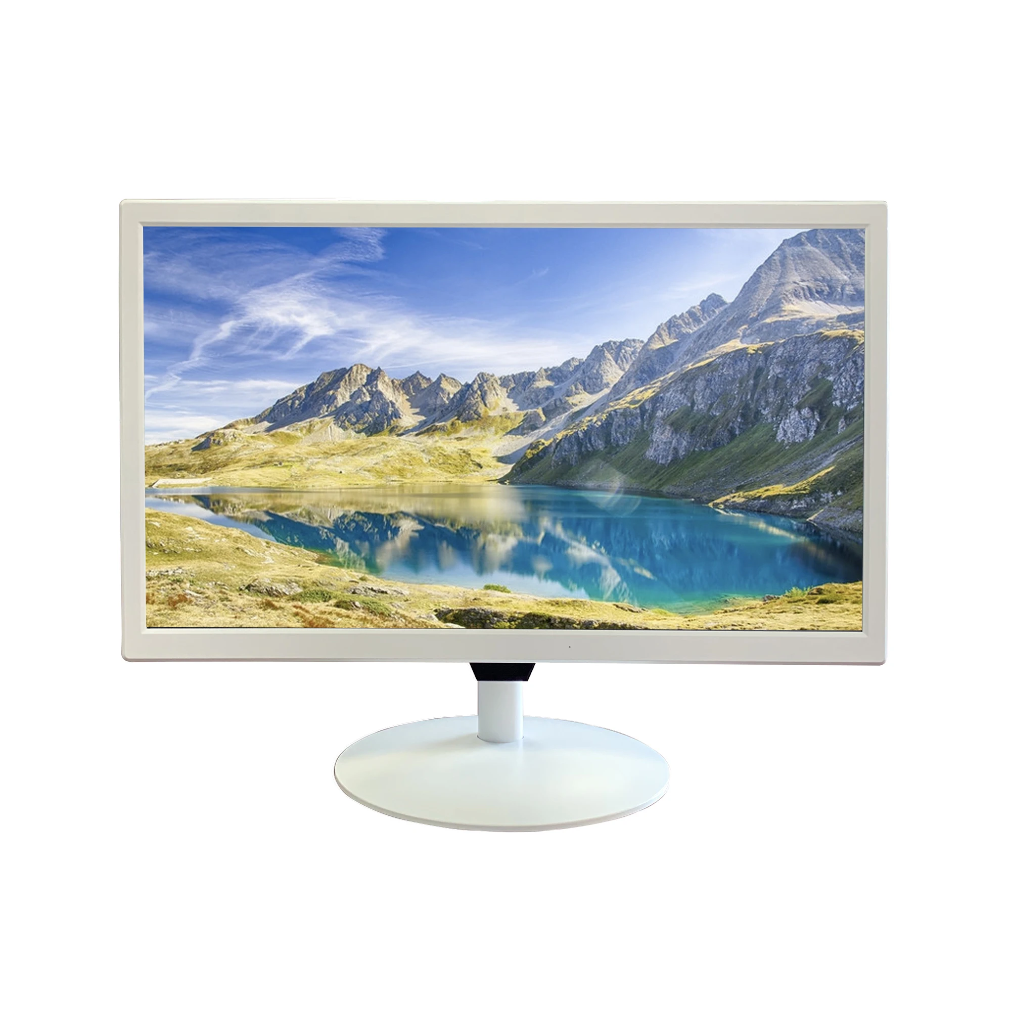 18 5 дюймовый новый дизайн белый 1080p Настольный ПК монитор дисплея компьютера