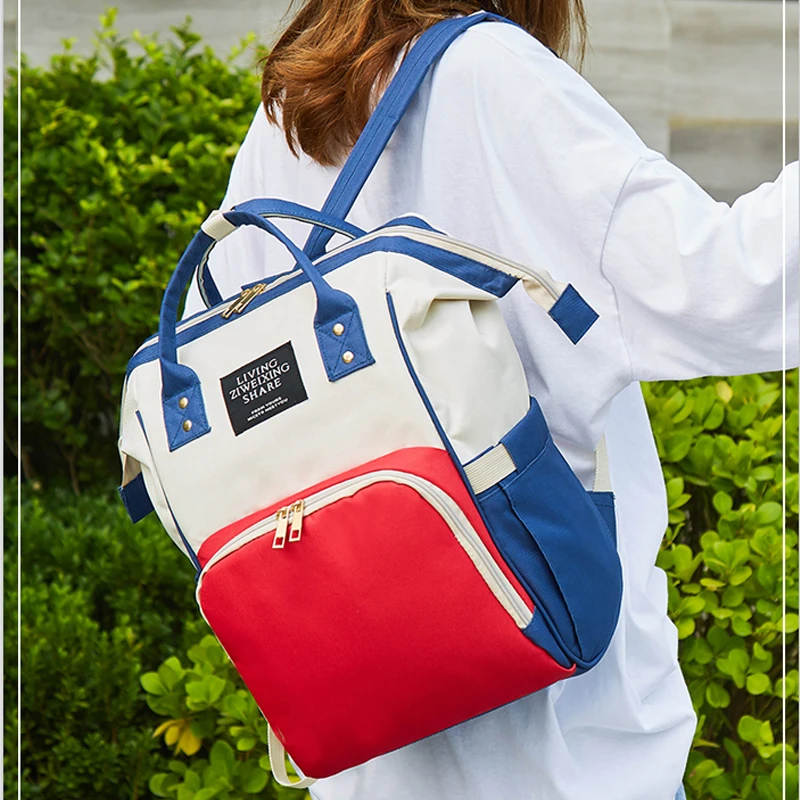 2025 multifunctional waterproof custom baby diapers bags nappy diaper backpack mommy travel bag maternity mummy baby diaper bag