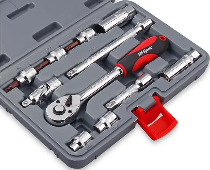 Car repair tool set steel socket set Spark plug socket 11PCS spark plug wrench car hand tool sets