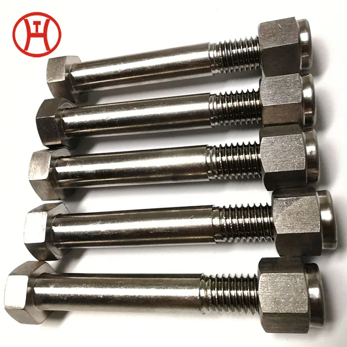 Hastelloy c276 шестигранный болт медицинское оборудование болты m36 * 220 гайки и от