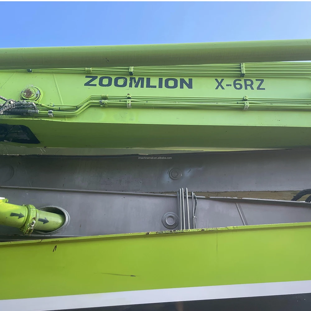 High Quality Large Capacity Trailer Concrete Pump Small Portable  Concrete Pump Crane Truck