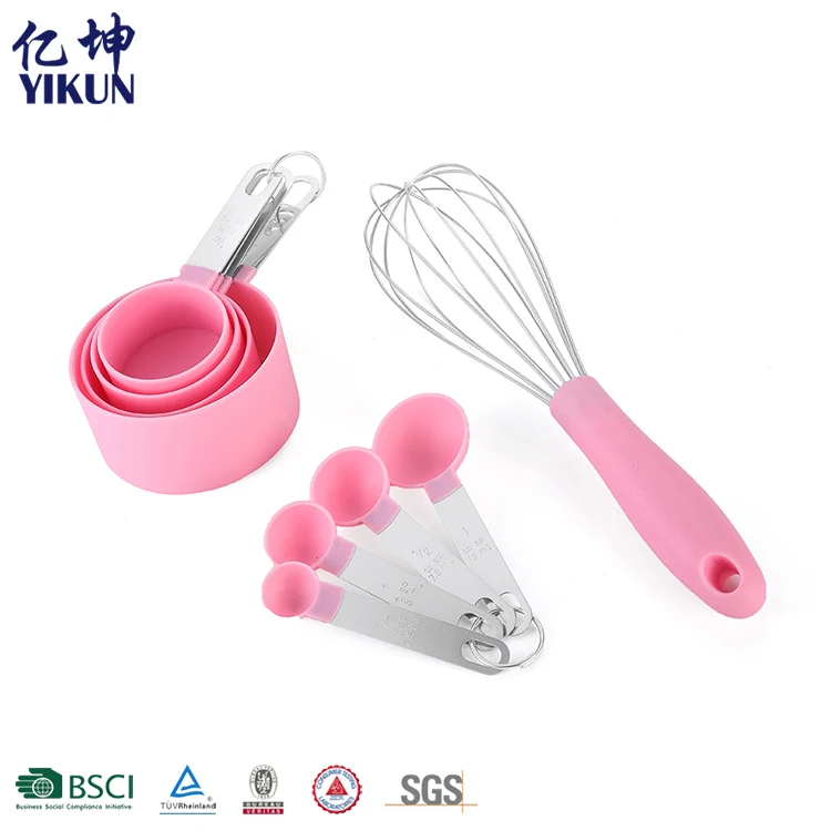 Многофункциональная полипропиленовая кофейная мерная ложка, мерный стакан и миксер