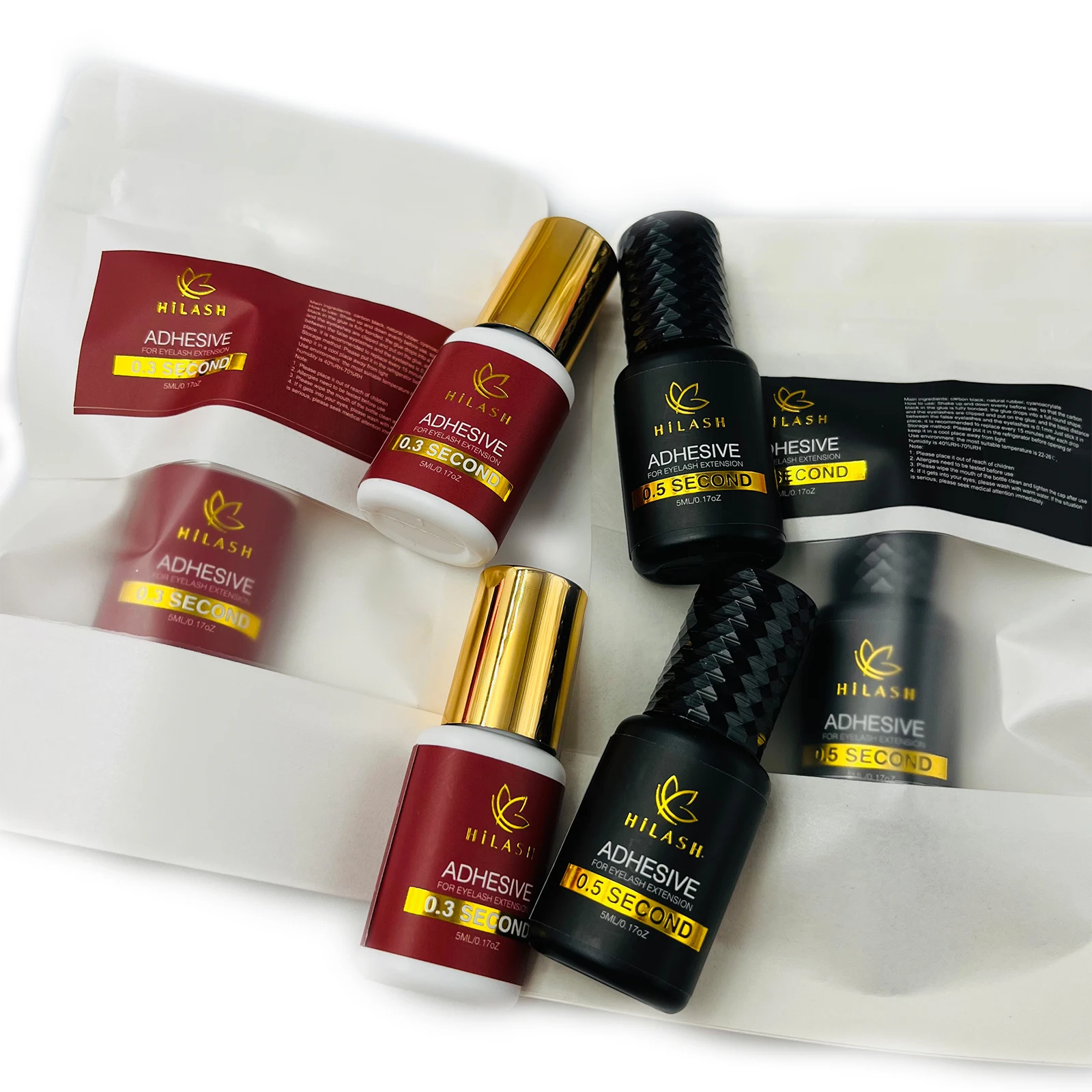 HiLASH Korean Waterproof Latex Free Oil Resistant Eye Lash Extension Glue Adhesive Lovely Eyelash Glue Supplier Wholesale