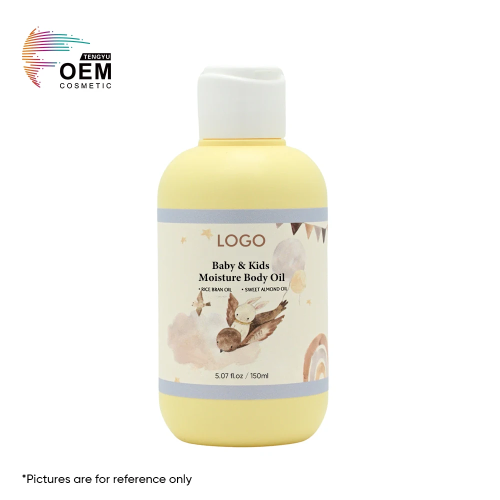 Wholesale  Sweet Almond Oil Hypoallergenic Reduce Dryness Nourishing Baby Moisturizer Oil Kids Essential Oils For Smooth Skin