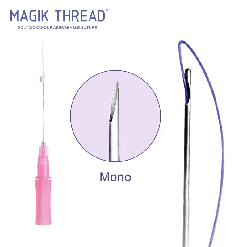 Mono 27G 50MM Face lifting tightening thread embedding threading face lift