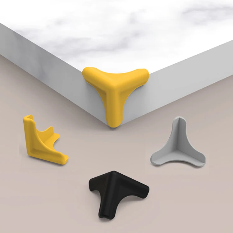 Termichy 3 Sides Baby Safety Silicone Edge Guard Corner Protector for Table Cabinet Ventilator