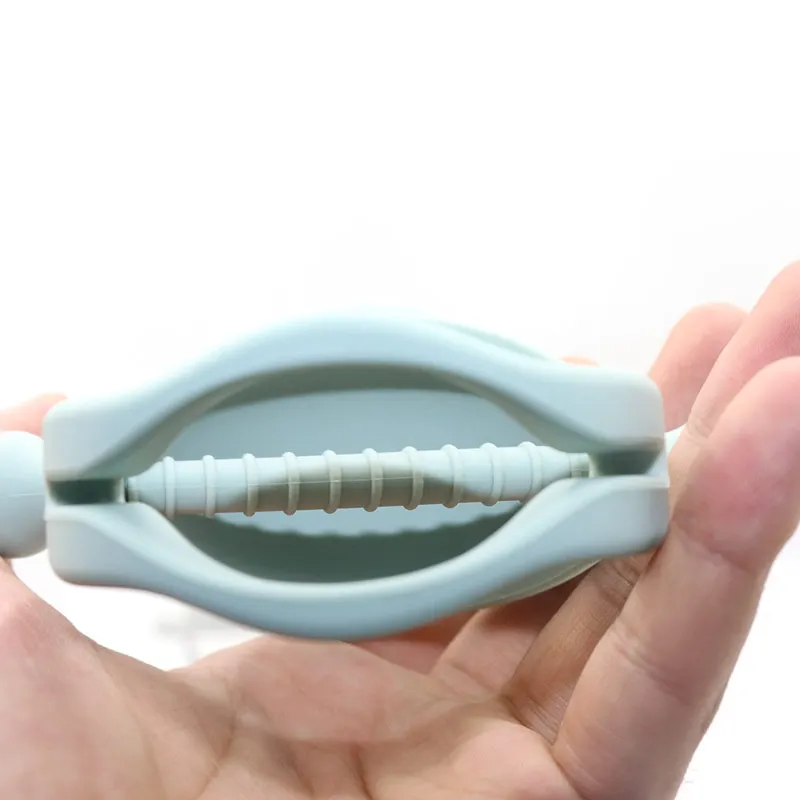 Silicone Baby Kids Toys Cute Bear Silicone Baby Gloves Teether