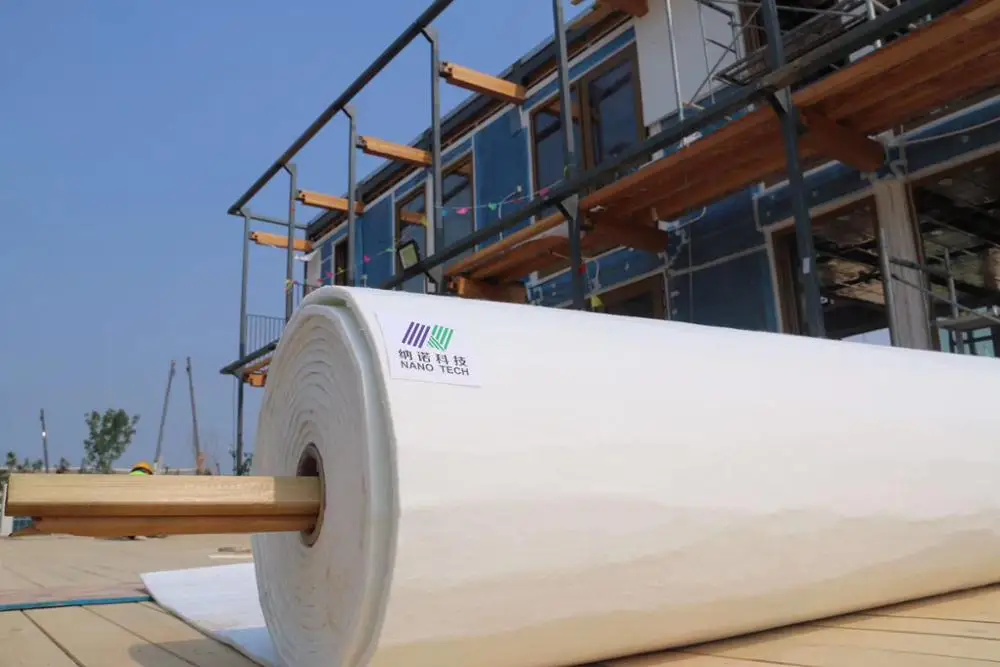
3mm Aerogel Insulation Thermal Blanket Soundproof Silica Insulation for Oil Exploration ,LNG Project ,Building Walling 