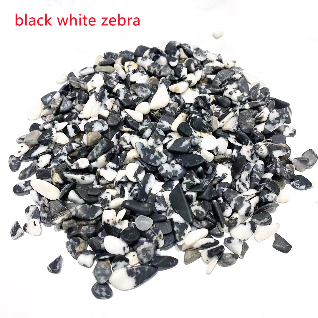 Wholesale 1KG Bulk Natural Crystal Chips Rose Quartz Gravel Amethyst Tumbled Stone for Decorate