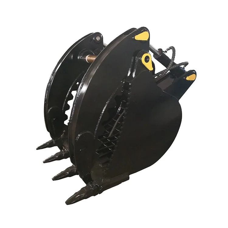 Hydraulic grapple bucket for pc200 excavator