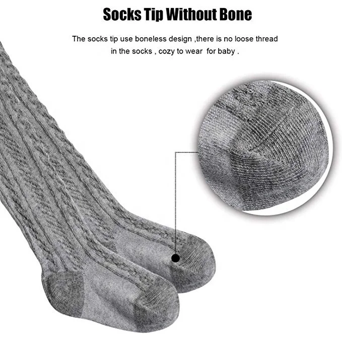 Can custom logo wholesale Baby Girl Tights Toddler Boys Tights Leggings Pantyhose Stocking For Infant girls leggings socks