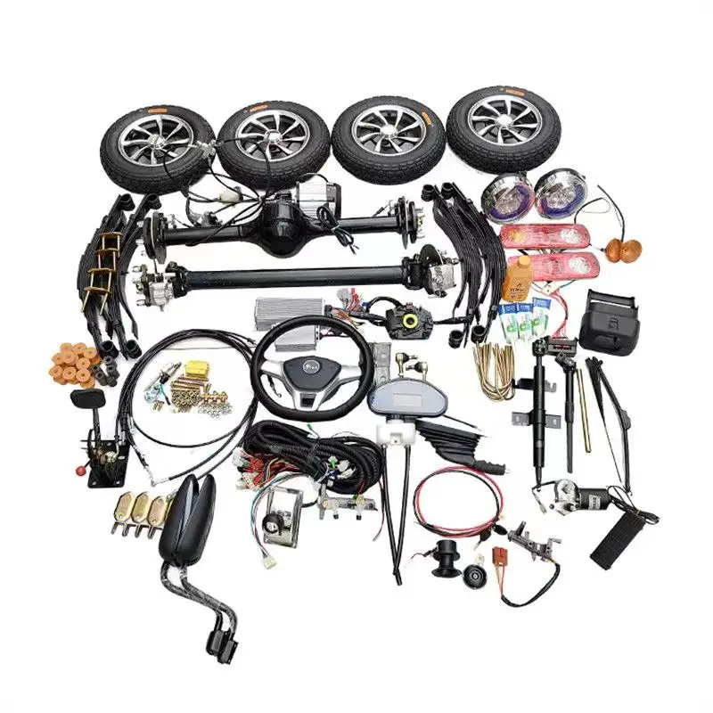 Electric four-wheeler accessories rear axle drum brake, front disc rear drum, front and rear disc brake 48V 1500 W Engine