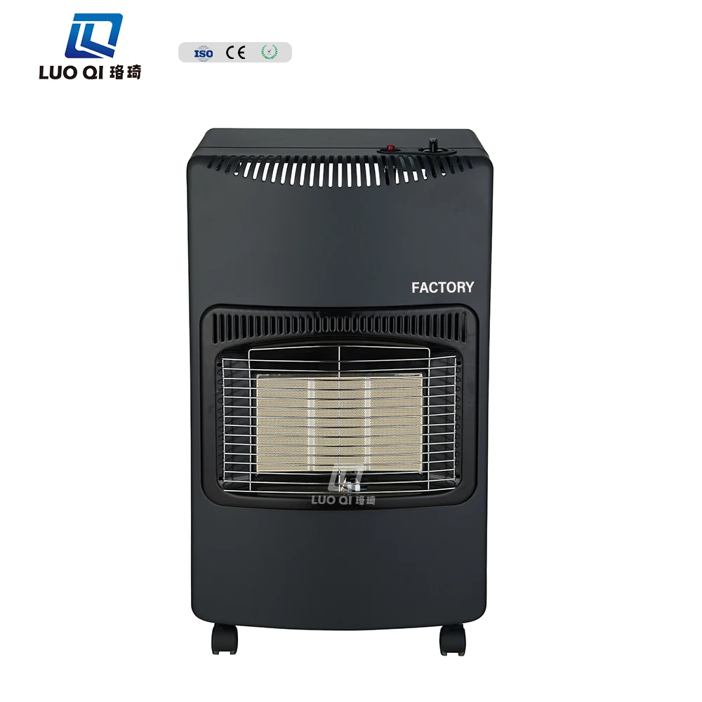 Energy Saving calentador a gas with Flame-Failure Protection Device portable gas heater with caster with CE