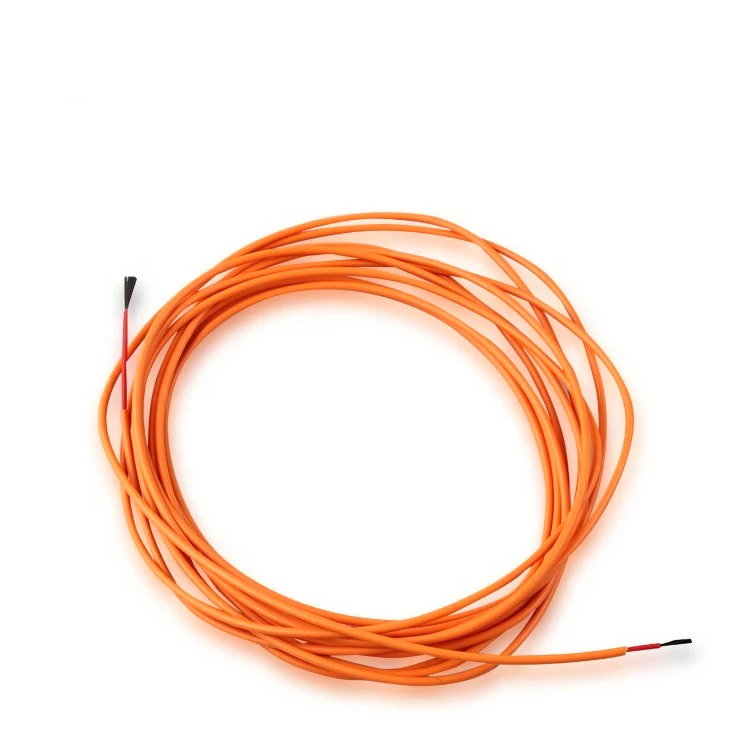 Far infrared underfloor heating cable PTFE insulated heat resistance carbon fiber electric wire