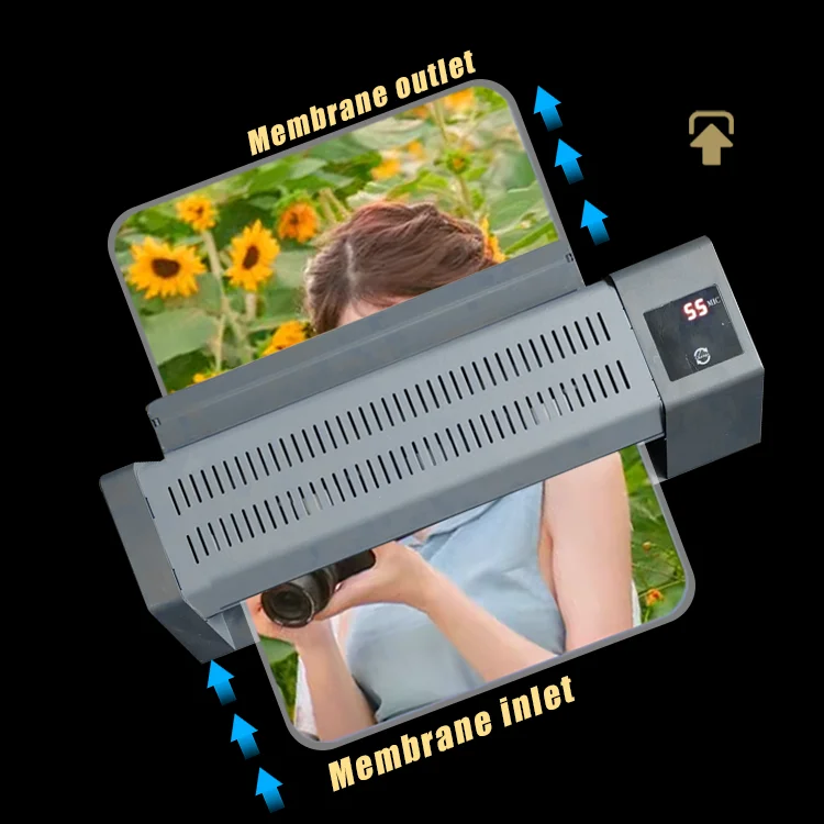 Paper Manual Office A3 Laminator Thermal Cold Hot A4 Laminating Machine