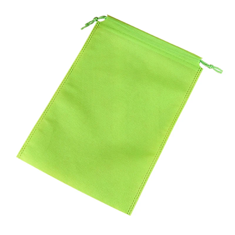 Nonwoven Drawstring Bag Clothing Shoes Dust-proof Environmental bundle pocket Drawstring Bag for packaging tote bag