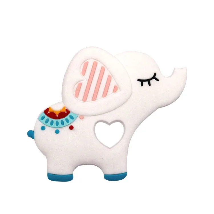 
New Design Sensory Baby Teething Toys, Soft Bpa Free Elephant Teether, Food Grade teether silicone 