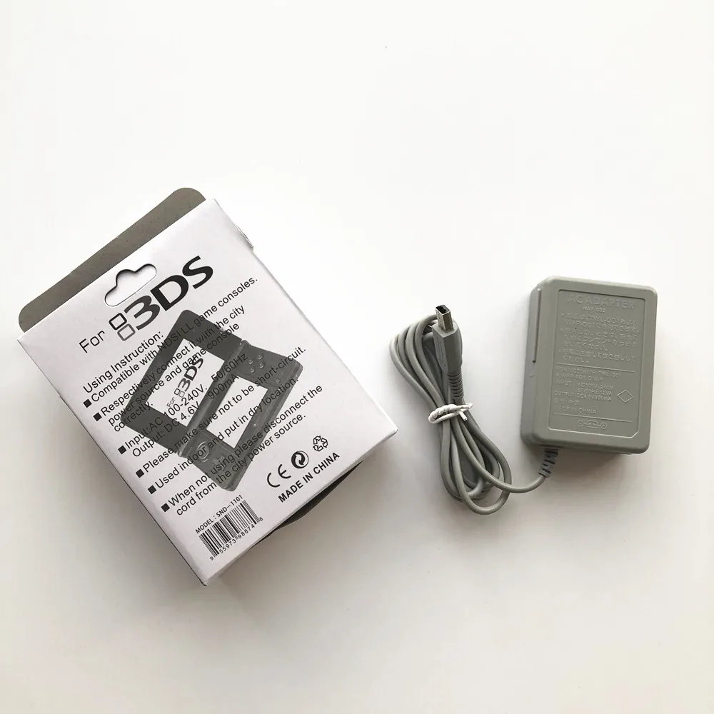 
Tested well 100 V - 240 V Home Travel Charger Wall Plug Power AC Adapter for Nintendo DSI, DSIXL, 3DS, 3DSXL 