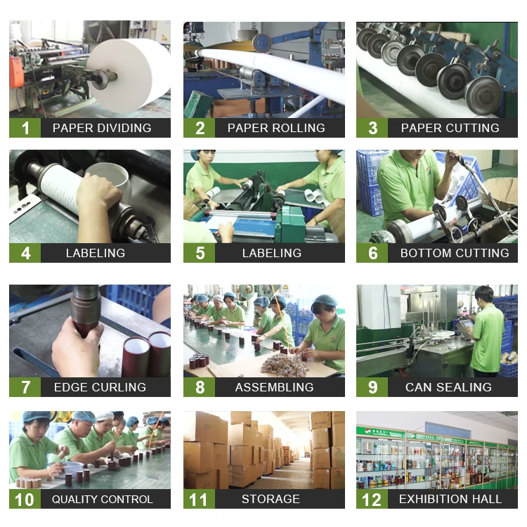 
Small Paper Tube for Powder Packaging 