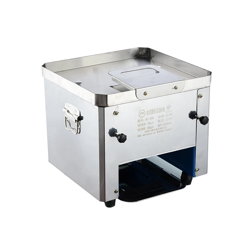 BL-90 профессиональная Коммерческая электрическая автоматическая машина для резки мяса из нержавеющей стали