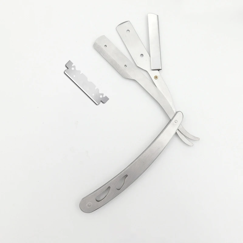 Custom disposable barber half razor blade stainless steel single edge razor blade