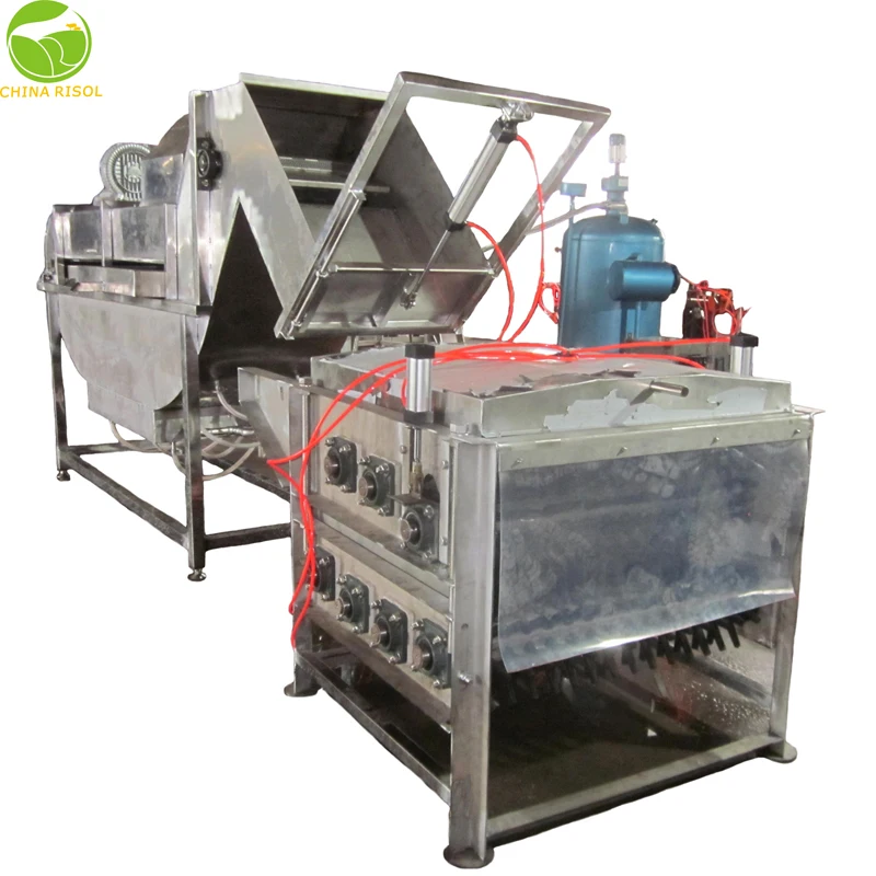 popular stainless steel automatic poultry scalder and chicken plucker machine