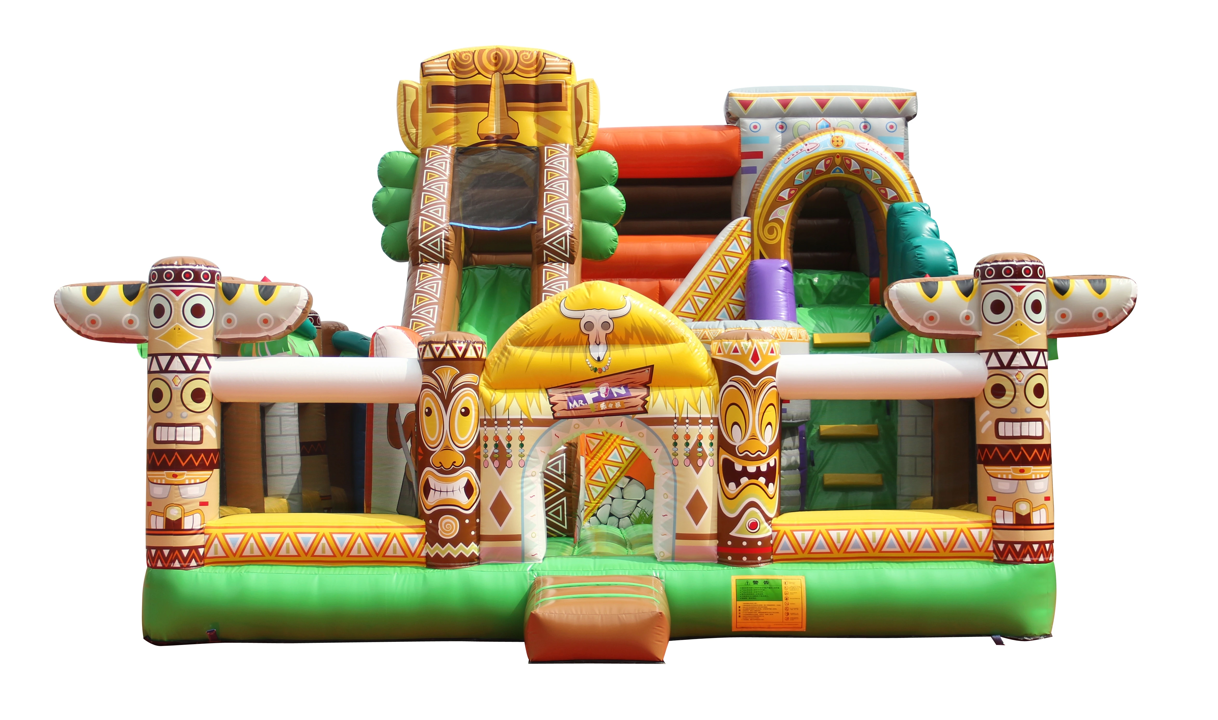 Hot Sell Family Amusement Inflatable Trampoline Castle Inflatable Bouncer Slide
