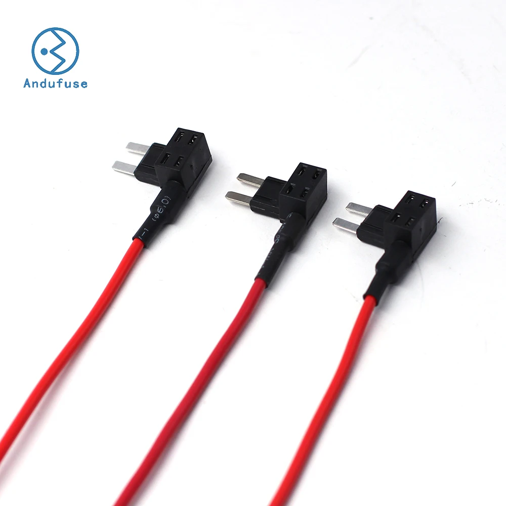 1015 16AWG 150MM  Standard & Mini & Low Profile Mini & Micro2 Blade Fuse Holder
