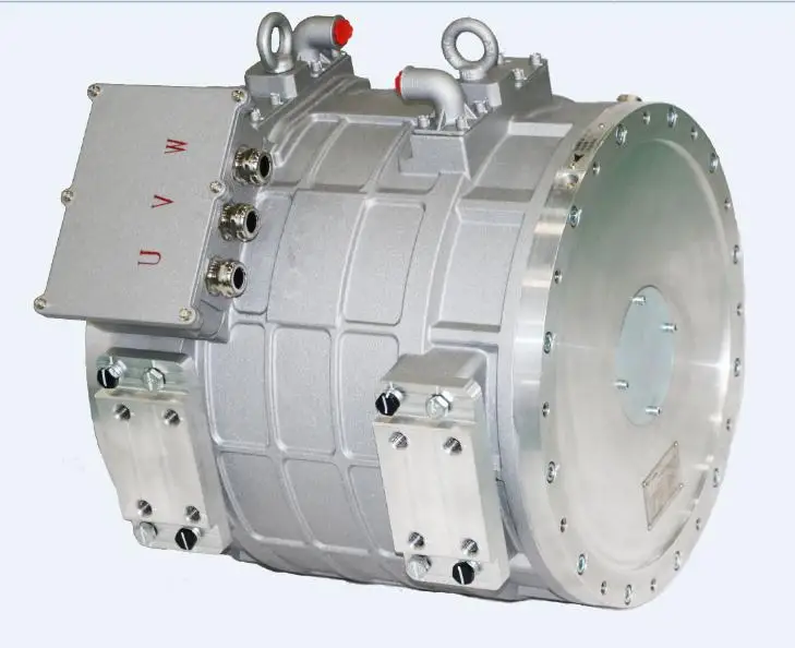 80KW 100KW electric engine e car parts vehicle truck ev AC phase water cooling  motors and controllers inverter conversion kit