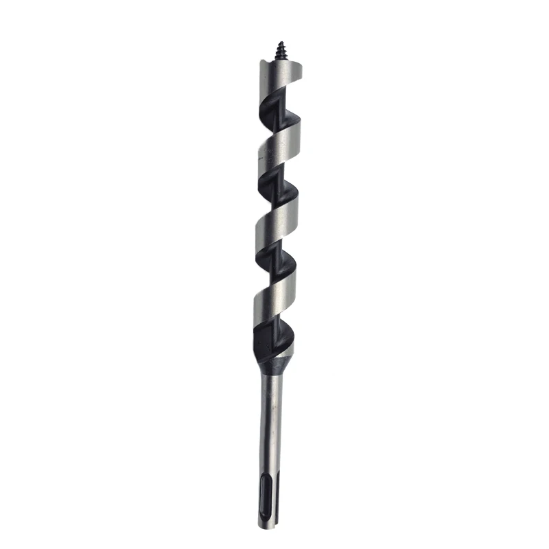 SDS Plus Workworking Auger Bit For Wood Deep Smooth Clean Holes Drilling