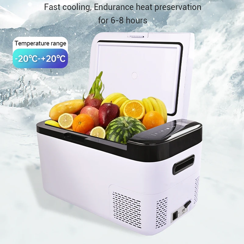 Portable Freezer Car Fridge 12V 24V Cooler Car Compressor Refrigerator also can use home and outdoor