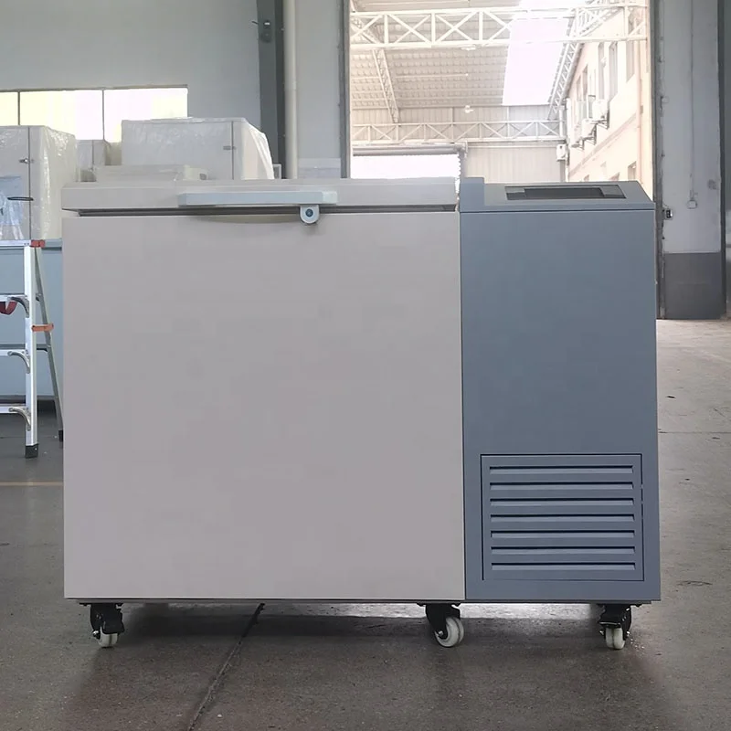 118L -80 Degree High Quality Lab Ultra Low Temperature Horizontal Deep Freezer