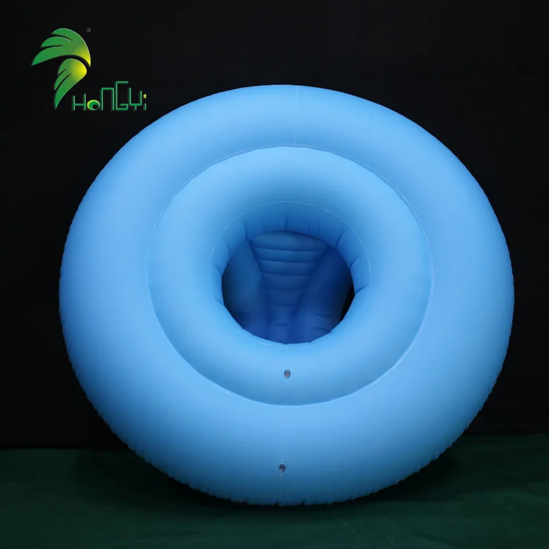 Customized inflatable blue swimming suit swimming ring inflatable swimming trunks