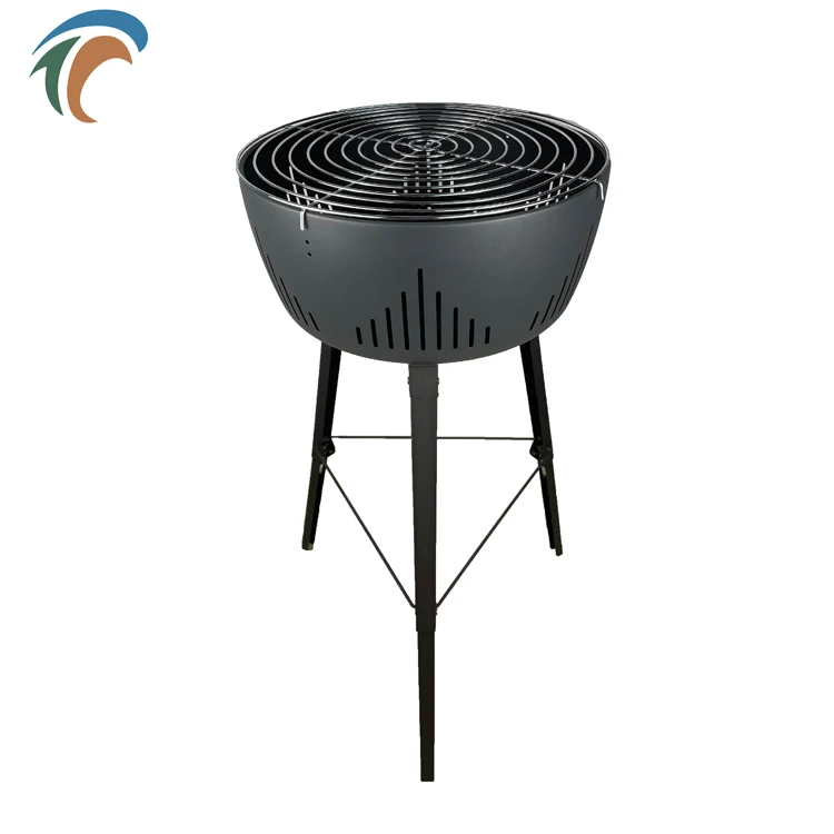 No smoke charcoal bbq grill bbq charcoal grill 60cm 22 cm