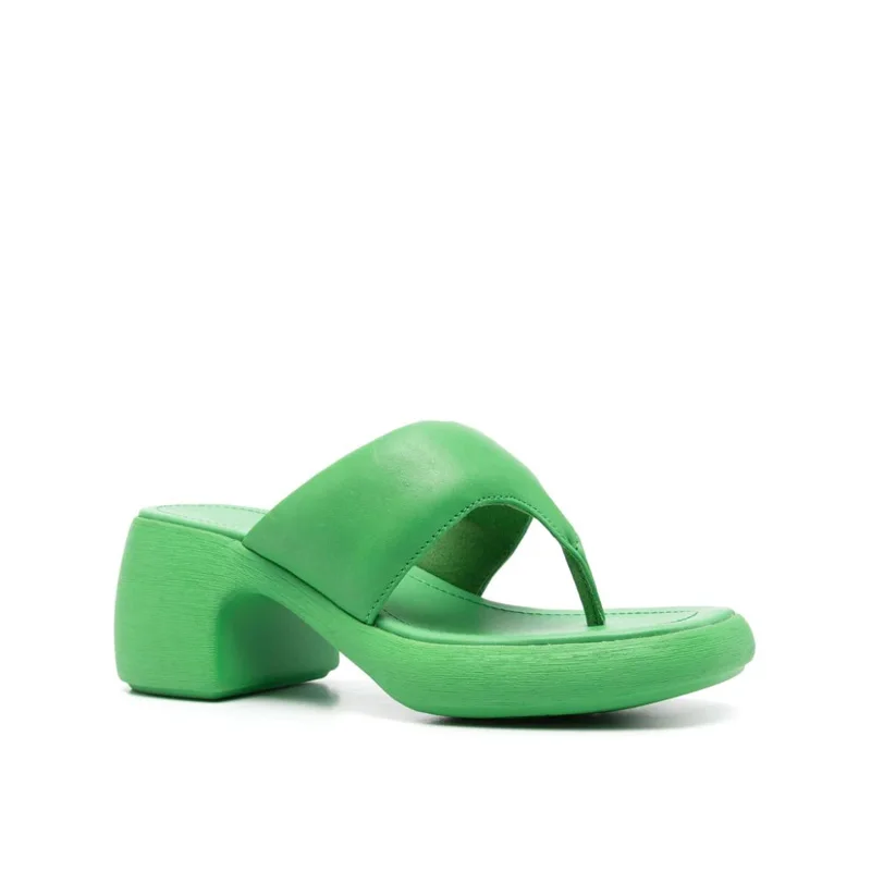 2024 Summer New Unisex Flat EVA Slippers Black White Flip Flops Thick Sole Heeled Sandals Casual Slides Platform Mules Women