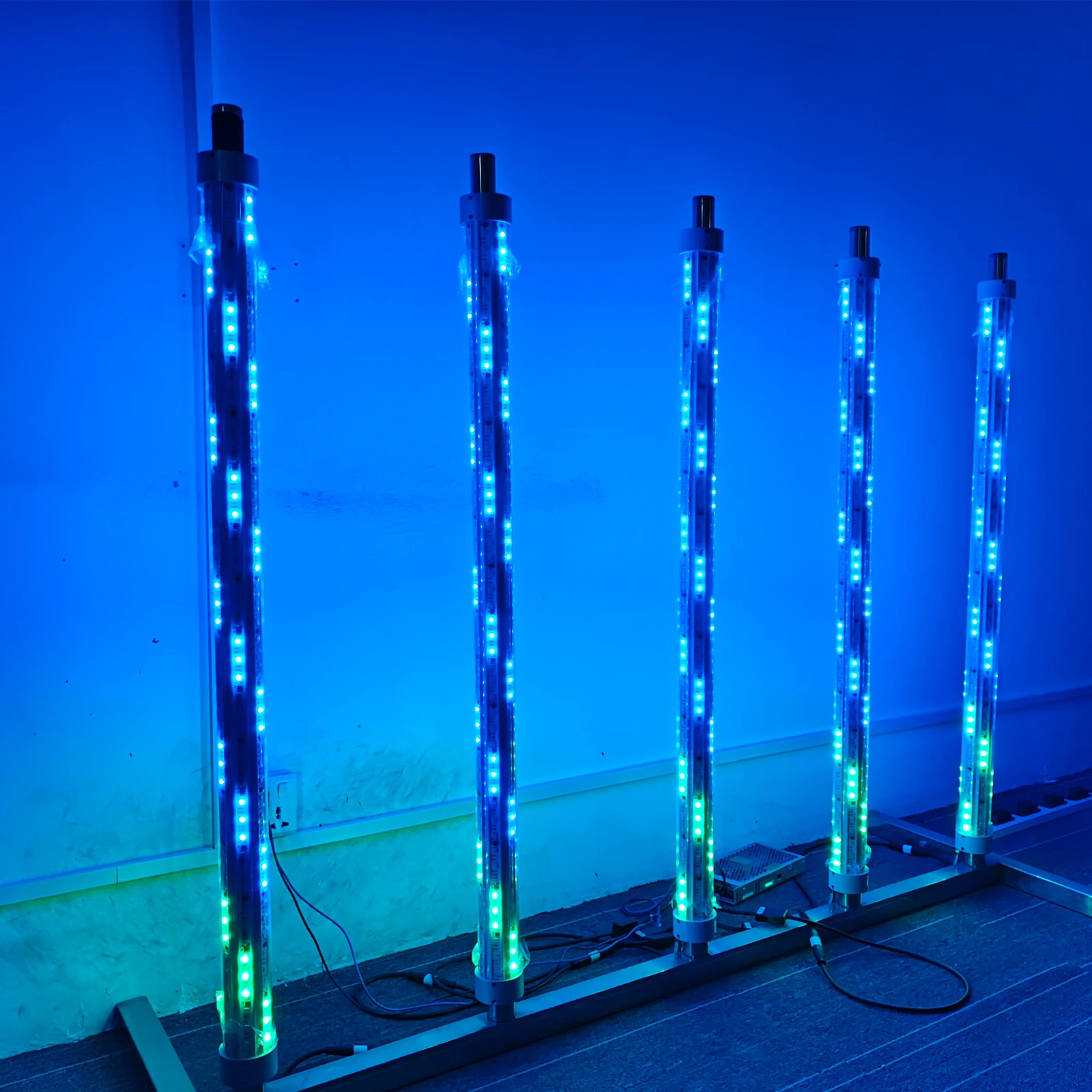 360 Degree 40MM Auto Programmed DC 12V RGB LED Bumper Car Light 24V LED Pole Light for Bumper Car