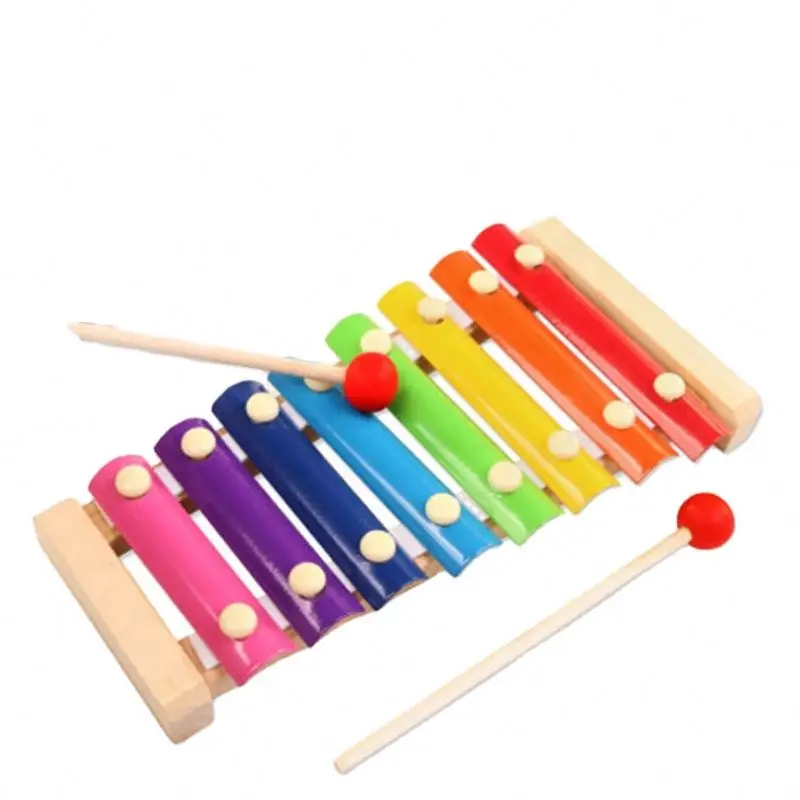 cheap Xylophones Toddler Wooden Toy Educational Musical Instruments Toy For Toddlers