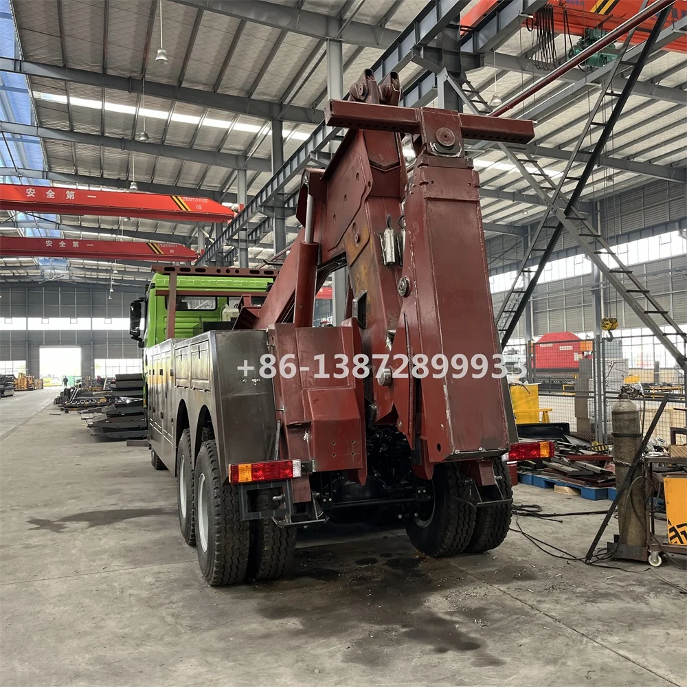 Shacman Heavy duty 20tons wrecker tow truck breakdown truck recovery vehicle breakdown lorry