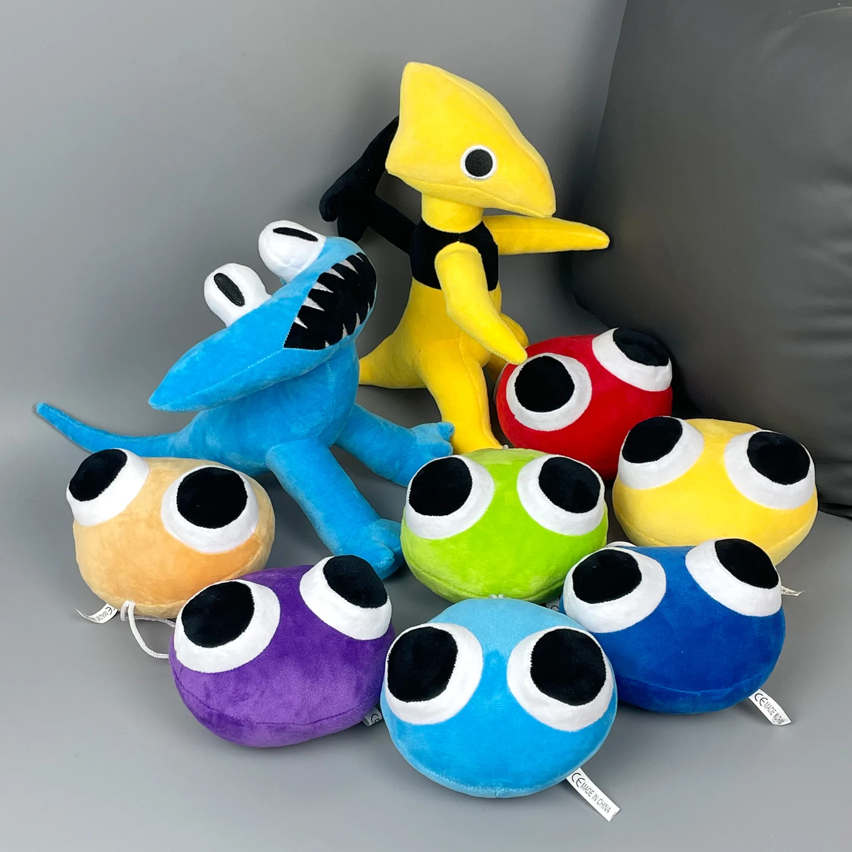 Wholesale Super Cute Hot Selling Rainbow Chapter 2 Dinosaur Stuffed Toys Around Rainbow