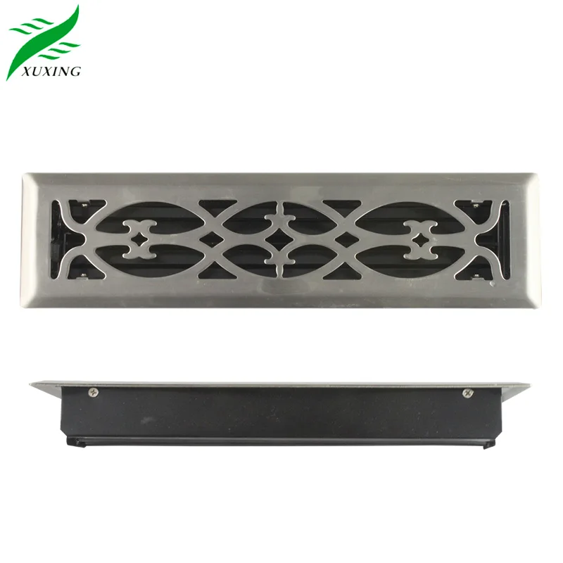 HVAC system Decorative Metal Victorian design floor register ventilation grilles