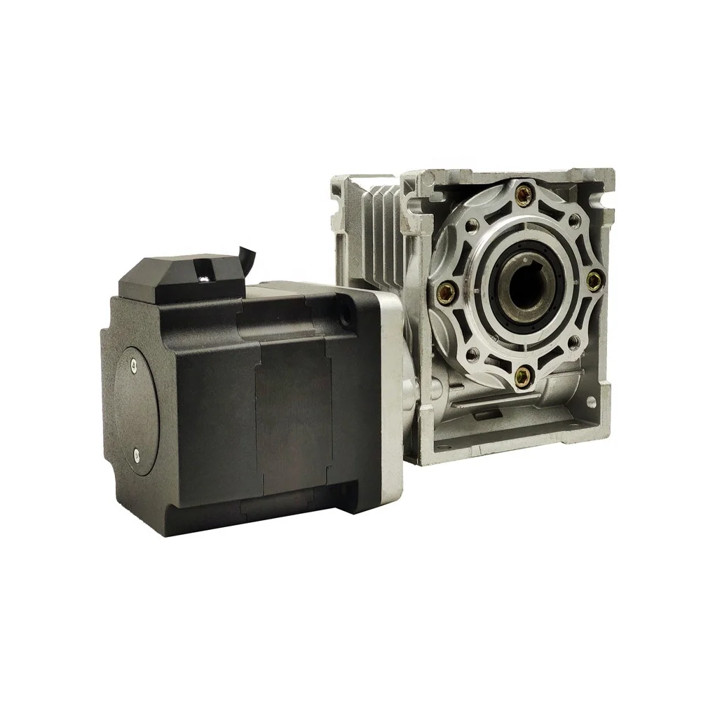 785W 86mm BLDC Motor Worm geared Brushless Dc Motor with worm gear reducer 48V/310V NEMA34 Gearbox