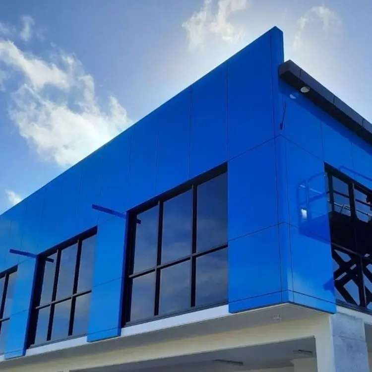 Supplier Wholesale Exterior Wall Decoration Material Acp4mm Acp Cladding Panels Exterior Wall