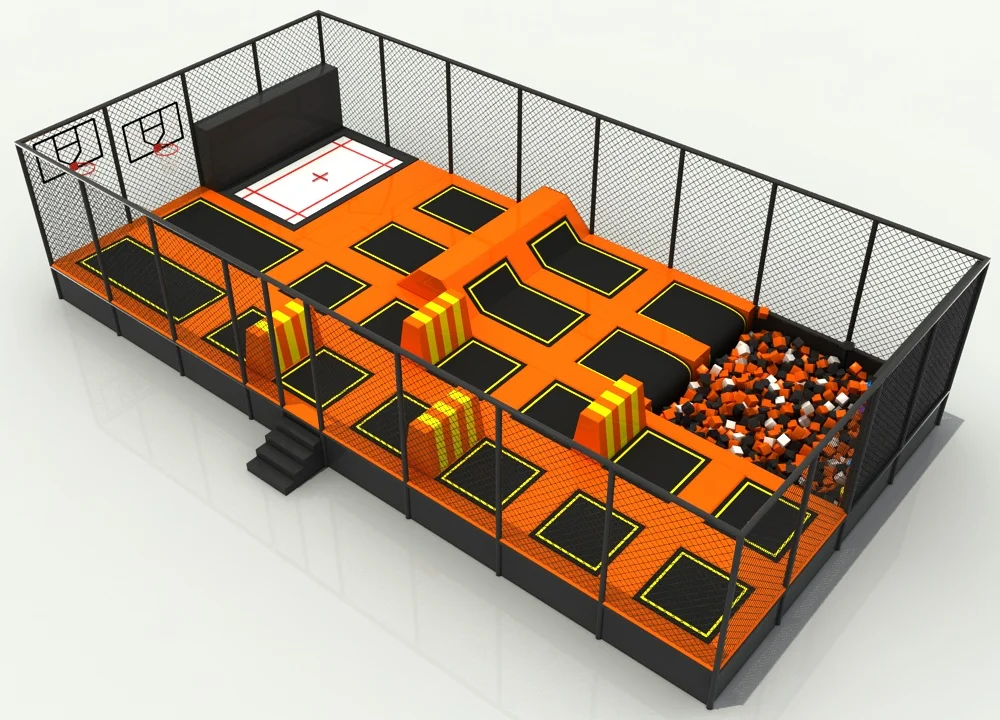 European Standard Trampoline Park, Rotating Jumping Trampoline