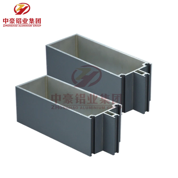 aluminum-extrusion-profiles in Vietnam For door and window with anodized silver surface treatment with OEM services provider