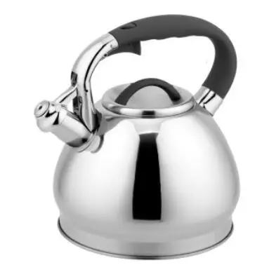 Soft touch handle whistling kettle stove top kettle