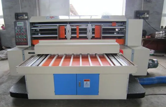 Corrugated Carton Box Semi-automatic Rotary Die Cutting machine