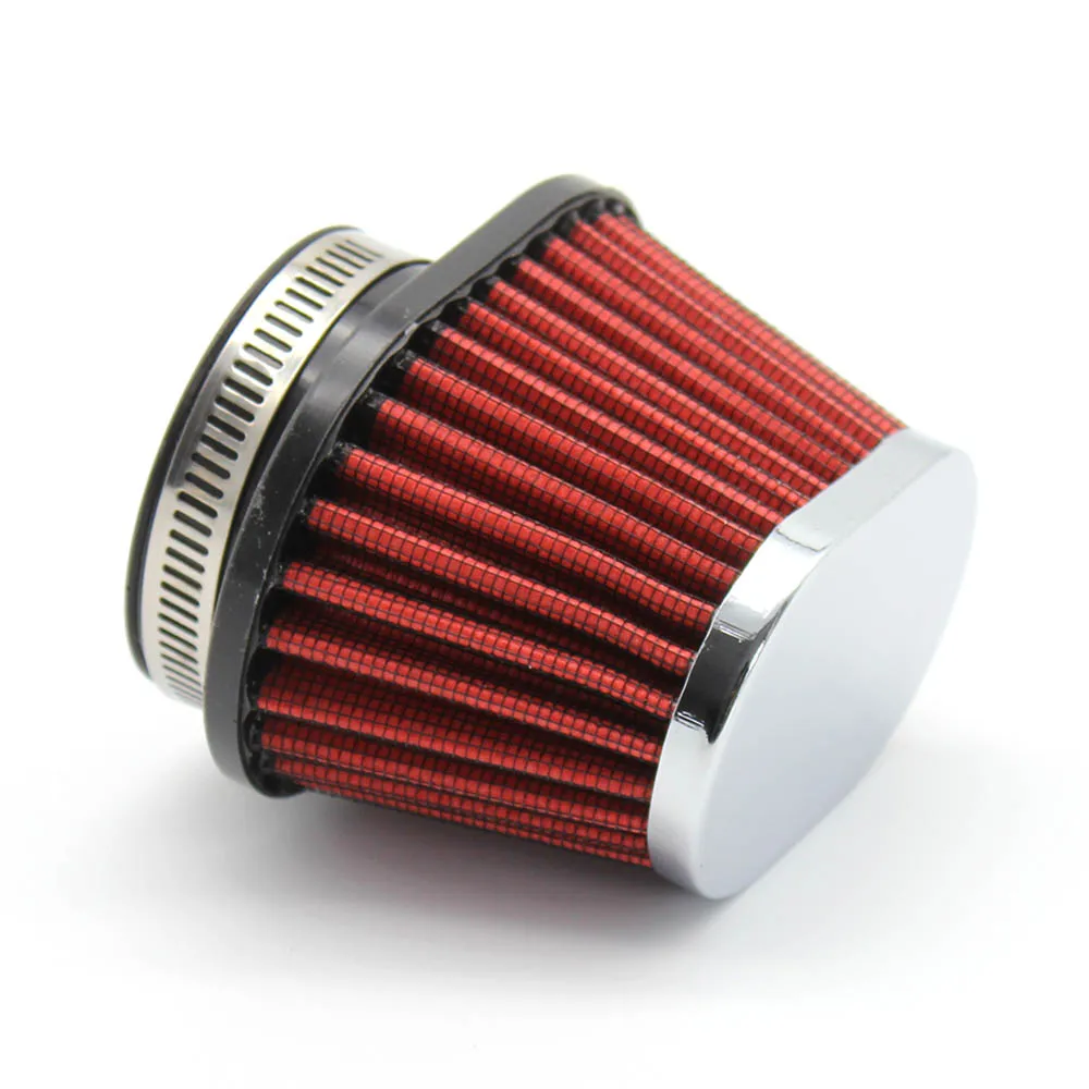 Motorcycle Engine Part Modified Air Filter 50mm 51mm 2inch Inlet 110cc 125cc Carburetor Cleaner Breather Cone